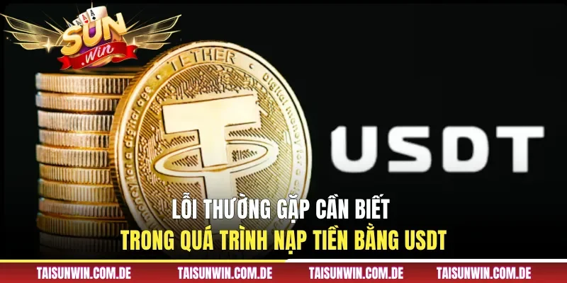 Tình huống lỗi gặp trong quá trình thực hiện chuyển bằng tài sản số